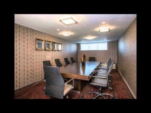 The Orr Board Room seats up to 10 at a conference table for business meetings 