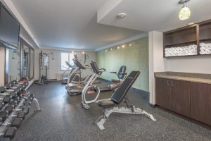 Our fitness center is newly renovated and open 24/7 to our guests 